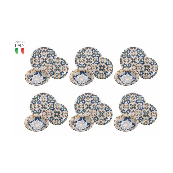 Palermo 18 db-os kerámia étkészlet - VDE Tivoli 1996-image-2