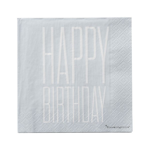 Napkin 20 darabos papírszalvéta készlet - Bloomingville-image-1