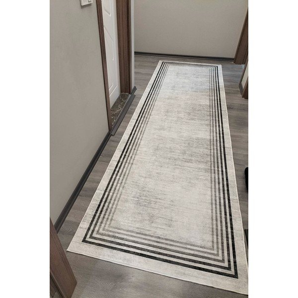 Krémszínű mosható futószőnyeg 80x200 cm Simpio – Vitaus-image-1