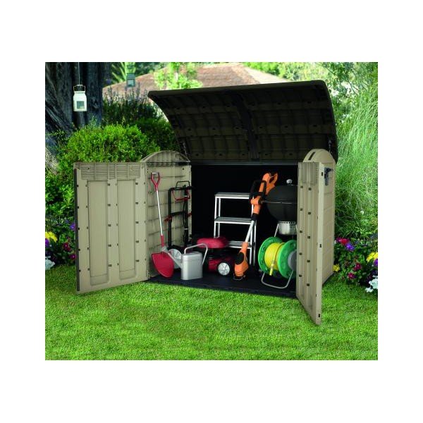 Bézs műanyag kerti szekrény Store It Out – Keter-image-4