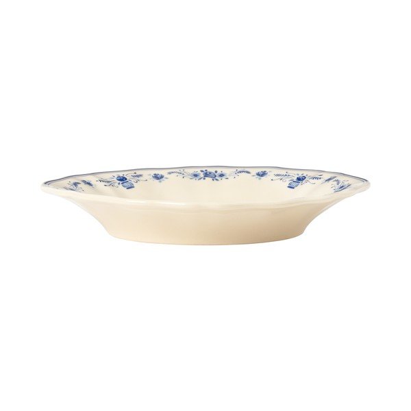 Kék-bézs mély kőedény tányér ø 24,5 cm Vila – Costa Nova-image-3