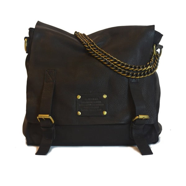 Sleazy Jane fekete vintage bőrtáska - O My Bag