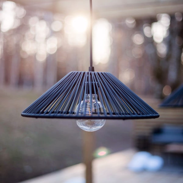 Fekete lámpabúra ø 38 cm Vide – Star Trading-image-1