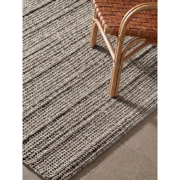 Szürke kézi szövésű gyapjú szőnyeg 120x170 cm Camden Parker – Ted Baker-image-2