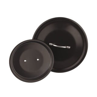 Fekete alumínium fedél, ø 24 cm - Pentole Agnelli