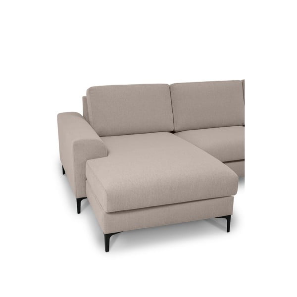 Bézs sarokkanapé (jobb oldali-U alakú) Henry – Scandic-image-3