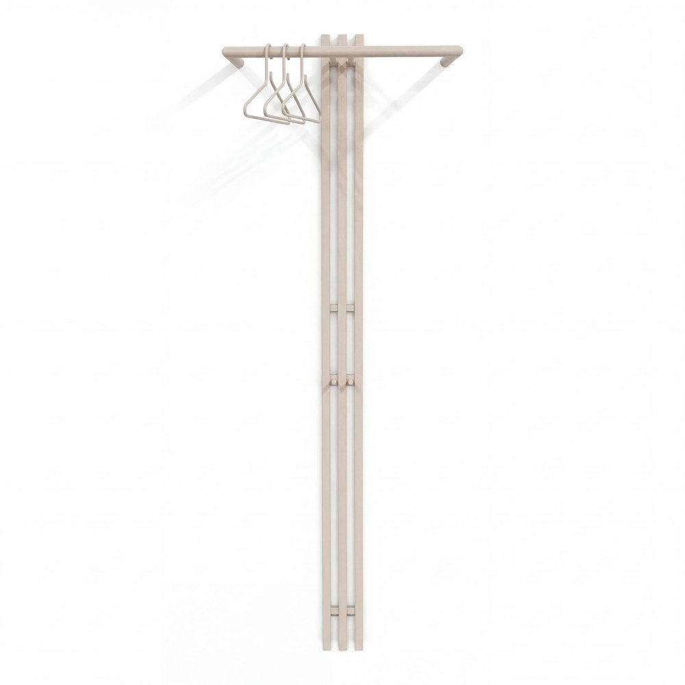 Szürkésbarna acél fali fogas 65 cm Senza – Spinder Design