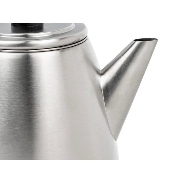 Ezüstszínű rozsdamentes acél teáskanna szűrővel 1,1 l Duet Odense – Bredemeijer-image-2