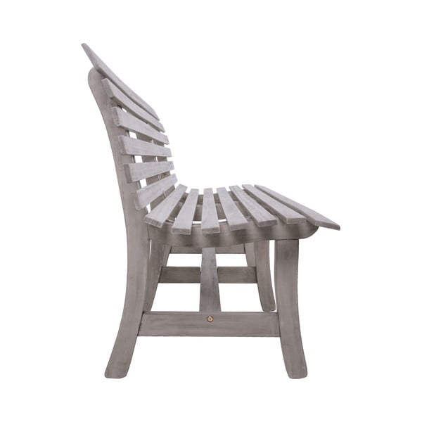 Szürke tömörfa kerti pad Mandalay – Garden Pleasure-image-3