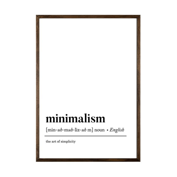 Poszter 50x70 cm Minimalism – Wallity