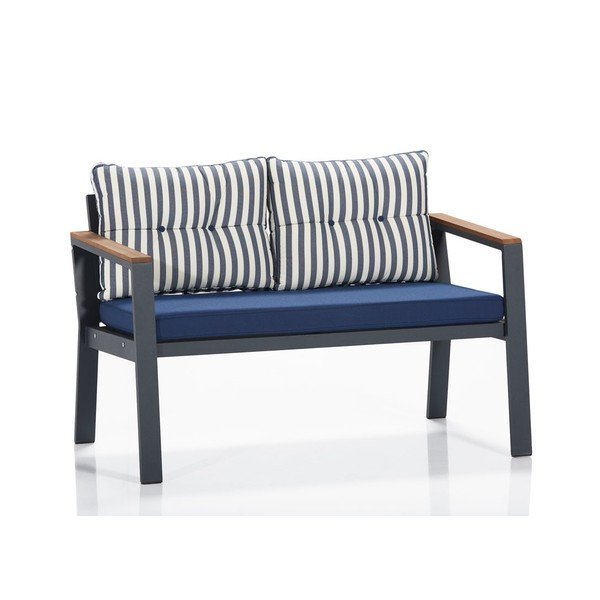 Kék négyszemélyes kerti lounge szett Defne – Floriane Garden-image-2