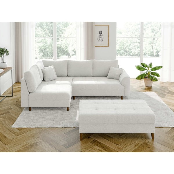 Fehér buklé lábtartó Ariella – Ropez-image-4