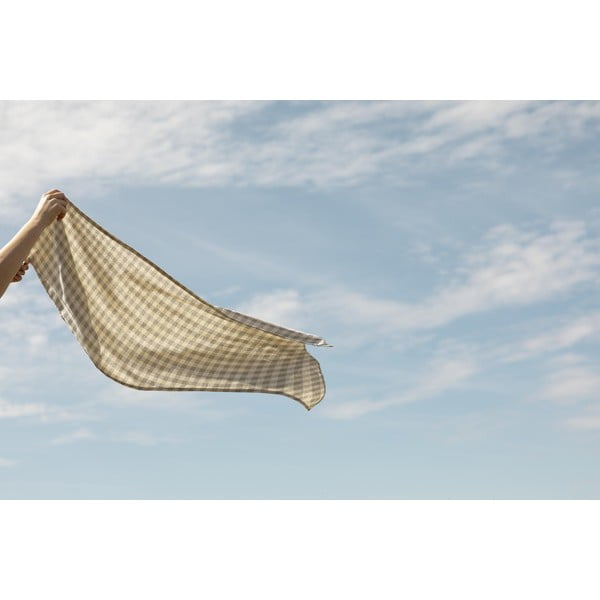 Grey Vichy asztalterítő, 140 x 200 cm - Really Nice Things-image-3