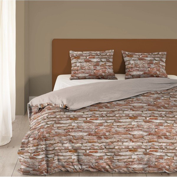 Brick pamut kétszemélyes ágyneműhuzat garnitúra, 240 x 200 cm - Good Morning-image-1