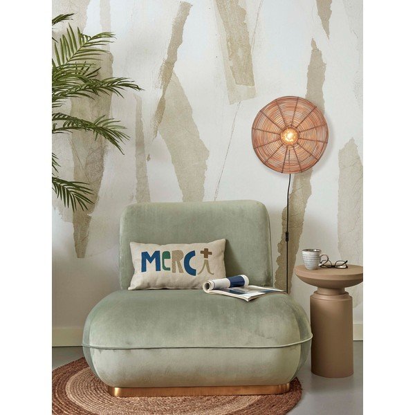 Natúr színű fali lámpa ø 40 cm Tanami – Good&Mojo-image-3