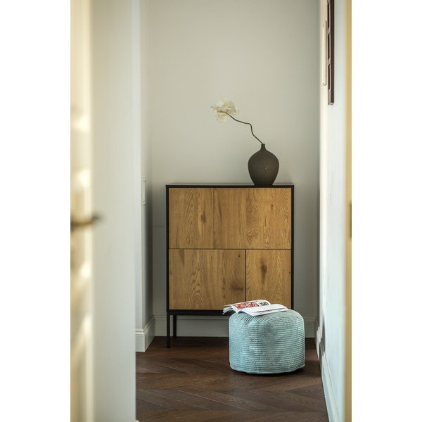 Mentazöld kordbársony babzsákfotel Mini – SLOWDOWN-image-1