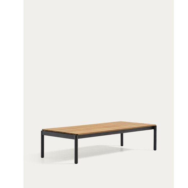 Teakfa kerti dohányzóasztal 63x149 cm Sorells – Kave Home-image-3