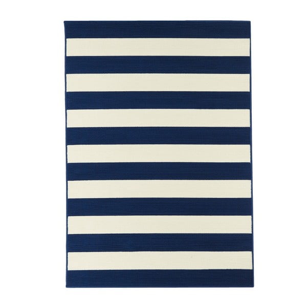 Stripes kék-fehér szőnyeg, 160 x 230 cm - Floorita