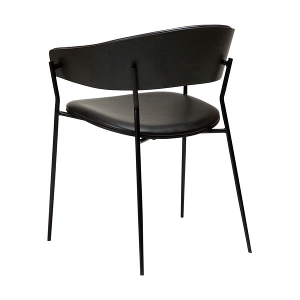 Matt fekete karfás étkezőfotel Crib – DAN-FORM Denmark-image-4