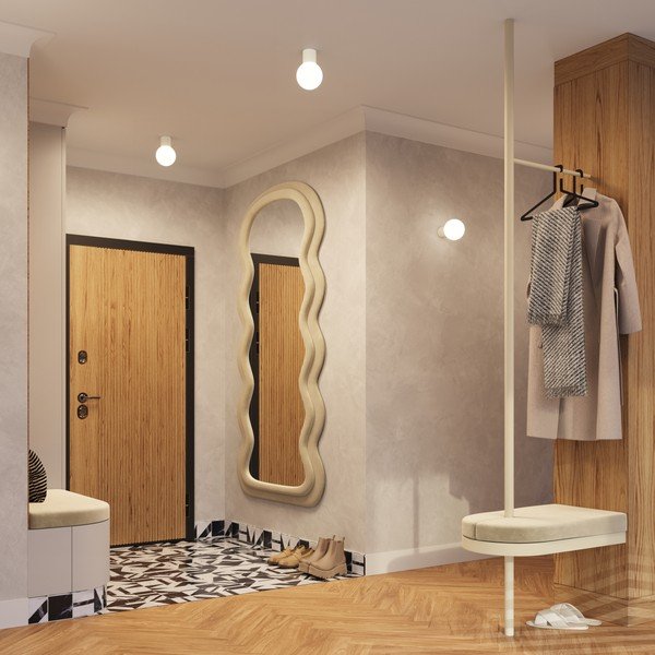 Krémszínű fali lámpa ø 12 cm Orbital – Sollux-image-2