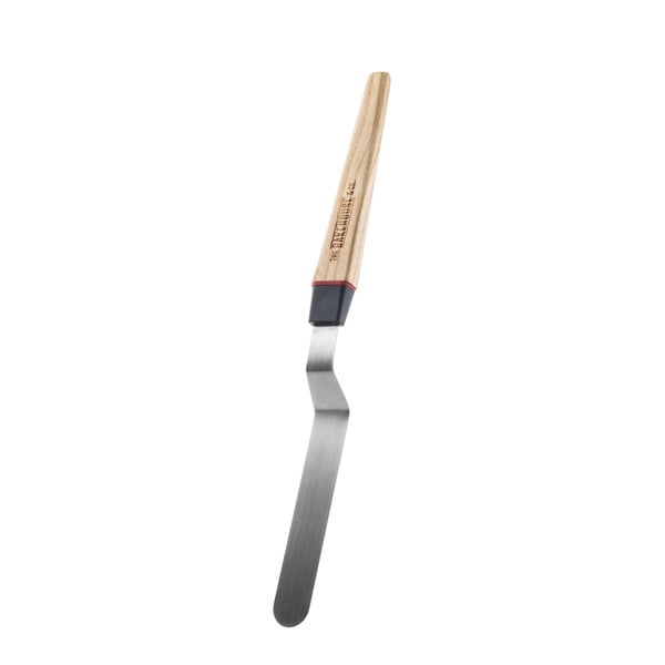 Ash kisméretű cukrász spatula rozsdamentes acélból és kőrisfából - Bakehouse