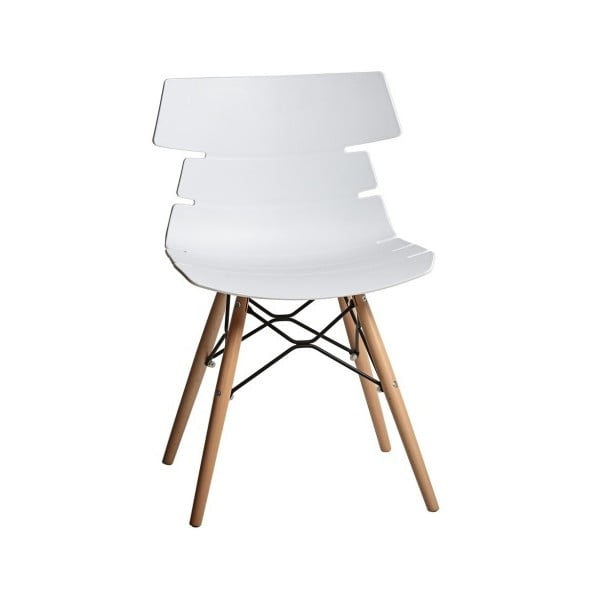 Iris 4 részes fehér étkezőszék szett - Marckeric-image-3