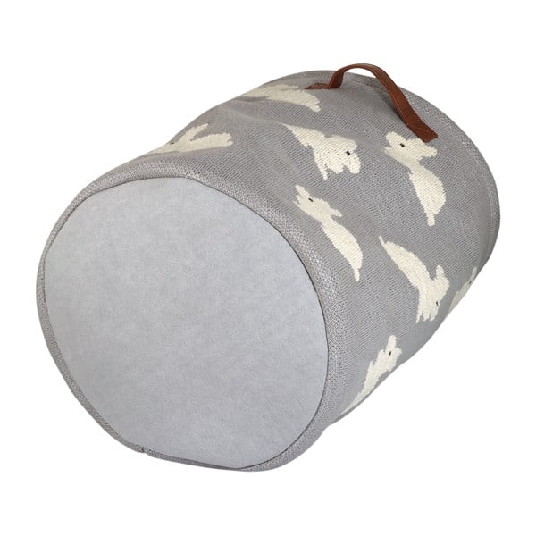 Bunny szürke pamut kosár - Kindsgut-image-3