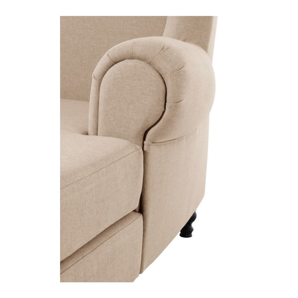 Mareille Sand barna színű füles fotel - Max Winzer-image-4