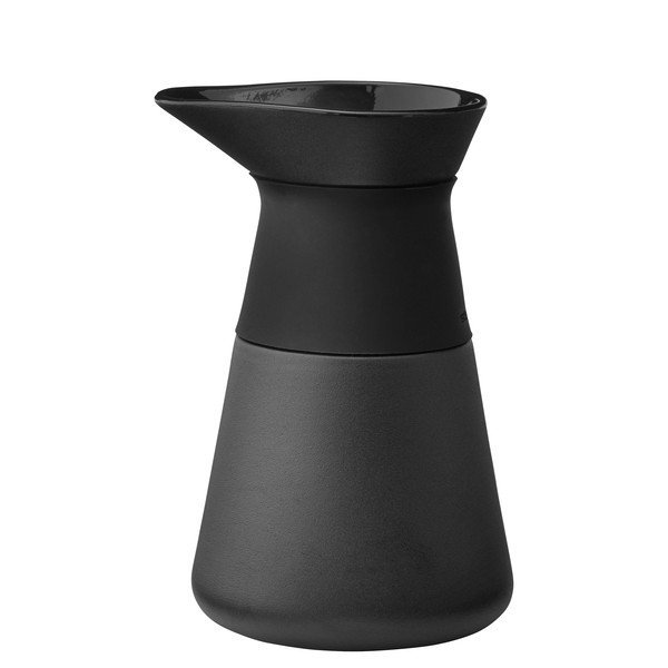 Fekete kőedény tejkiöntő 400 ml Theo – Stelton