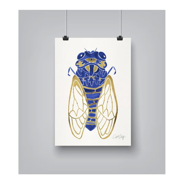 Cicada by Cat Coquillette 30 x 42 cm-es plakát