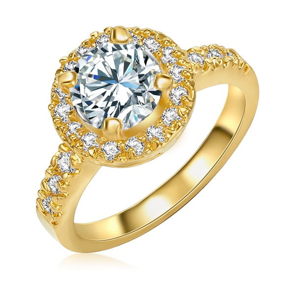 Bride aranyszínű női gyűrű, 58 - Tassioni