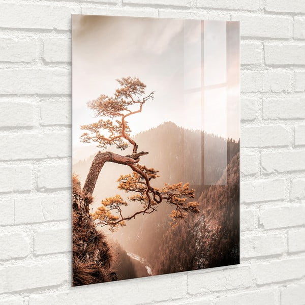 Üveg kép 50x70 cm Brown Tree – Styler-image-4