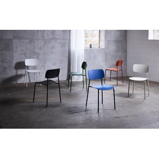 Terrakotta színű étkezőszék szett 2 db-os Kirkland – Unique Furniture