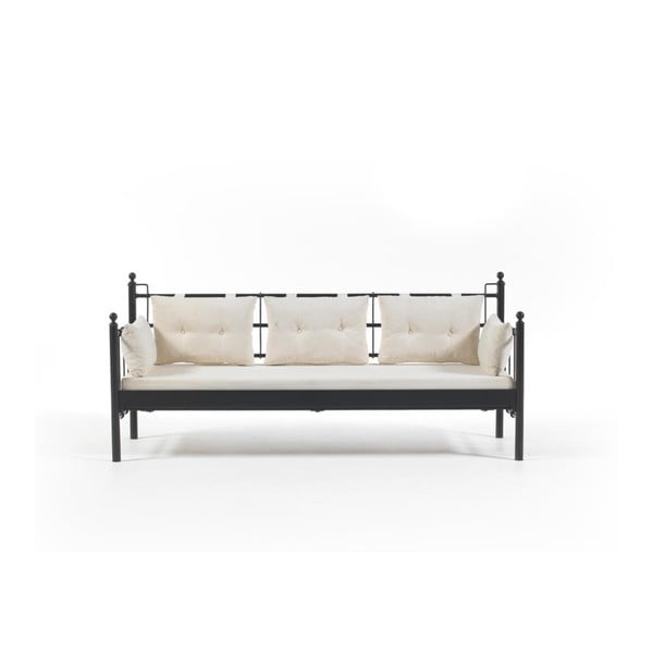 Lalas DKS bézs háromszemélyes kerti kanapé, 76 x 209 cm