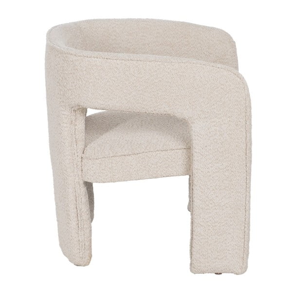 Bézs buklé fotel – Ixia-image-2