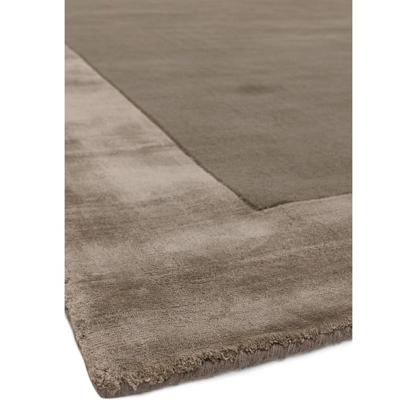 Barna kézi szövésű gyapjú keverék szőnyeg 160x230 cm Ascot – Asiatic Carpets-image-2