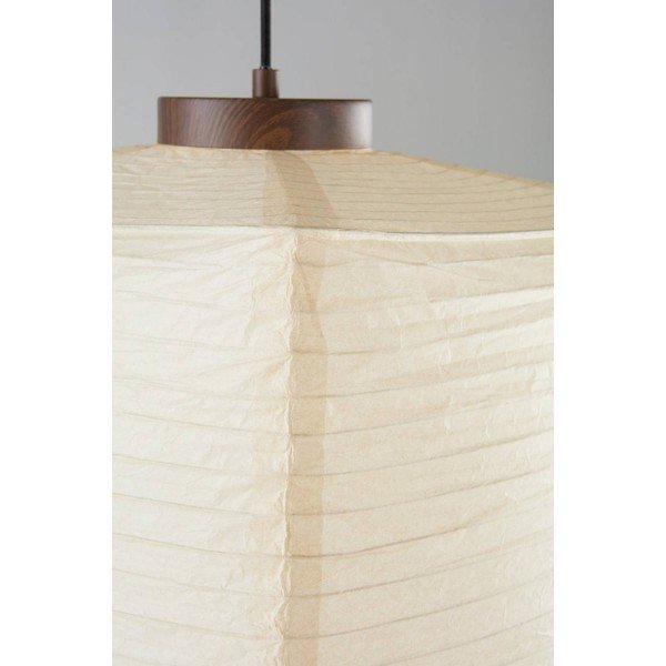 Bézs papír függőlámpa ø 35 cm Sally – Jotex-image-3