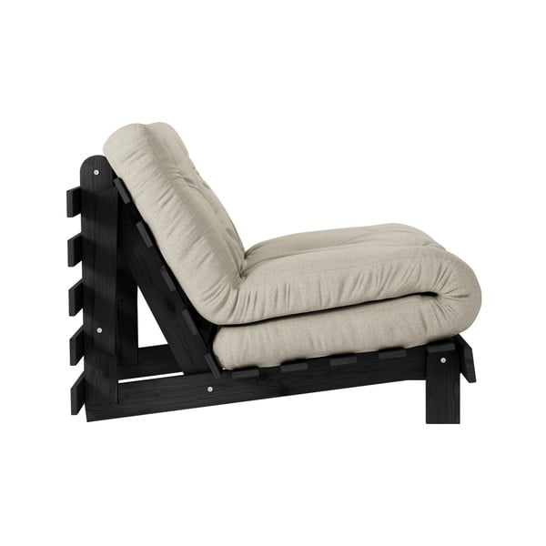 Roots Black/Linen Beige variálható fotel - Karup Design-image-4