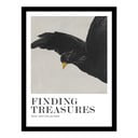 Keretezett poszter 32x42 cm Finding Treasures   – Malerifabrikken