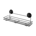 Bestlock Black Kitchen Shelf fekete öntapadós fali polc, 45,5 x 12 cm - Compactor