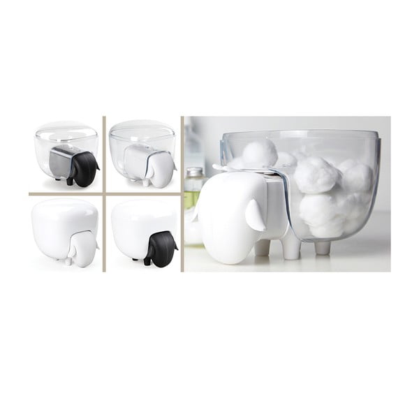 Sheepshape Container fehér, bárány alakú doboz - Qualy&CO-image-1
