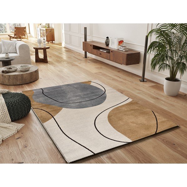 Narancssárga-krémszínű szőnyeg 80x150 cm New York – Universal-image-1