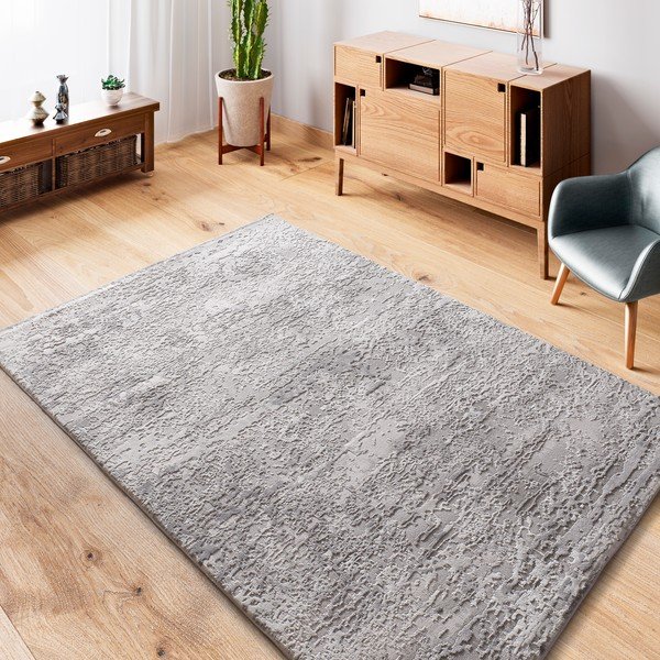 Világosszürke szőnyeg 115x170 cm Oris – Universal-image-1