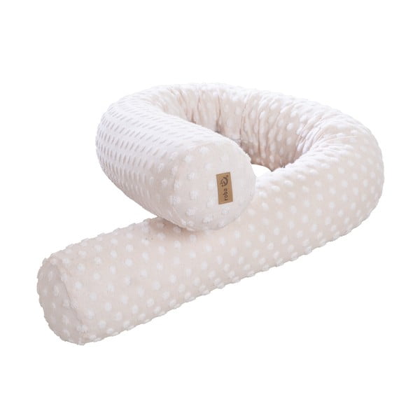 Bézs pamutkeverék rácsvédő 170 cm Frosty Almond – Roba