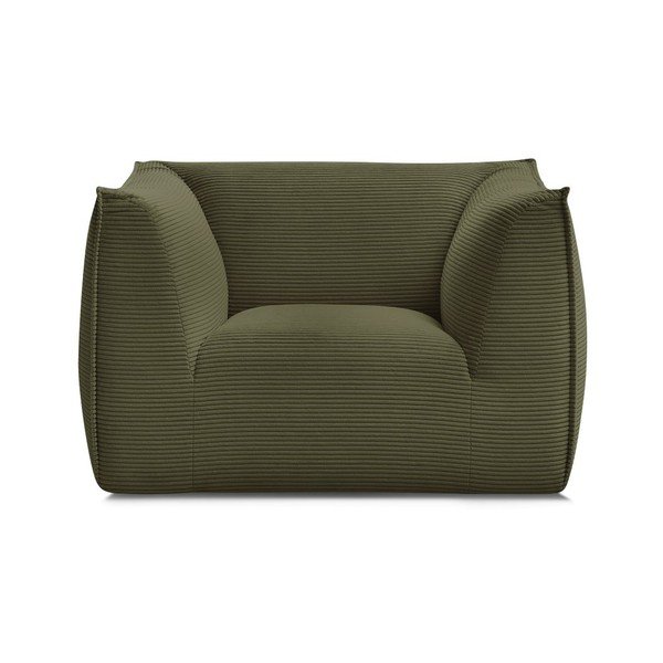 Zöld kordbársony fotel Giorgia – Bobochic Paris-image-2