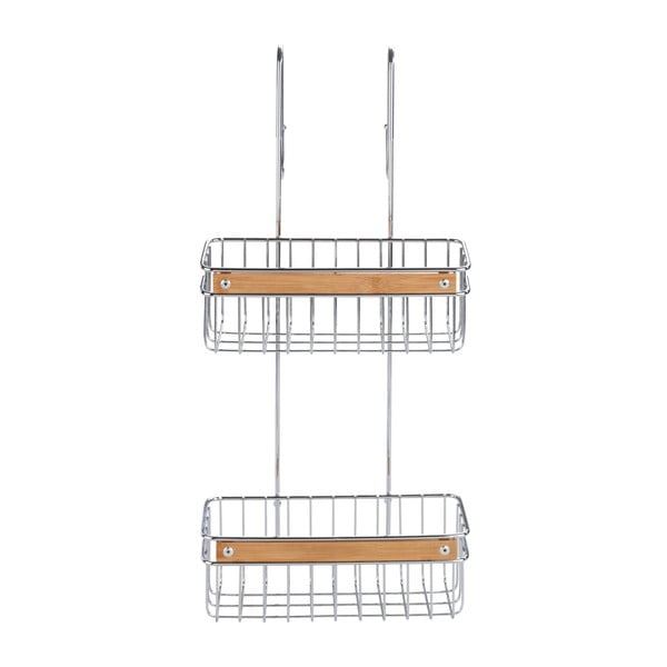 Zerbo kétszintes rozsdamentes függő zuhanypolc - Wenko-image-1