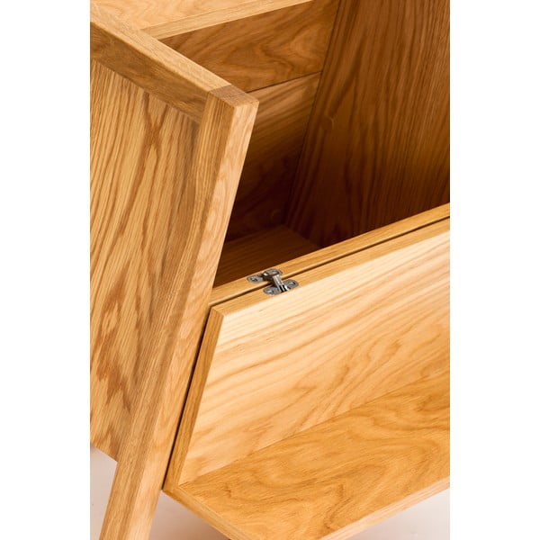 NewEst tölgyfa natúr színű bortartó szekrény 59x60 cm - Woodman-image-1