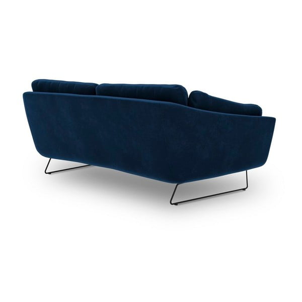 Gravity királykék bársony kanapé - Windsor & Co Sofas-image-3