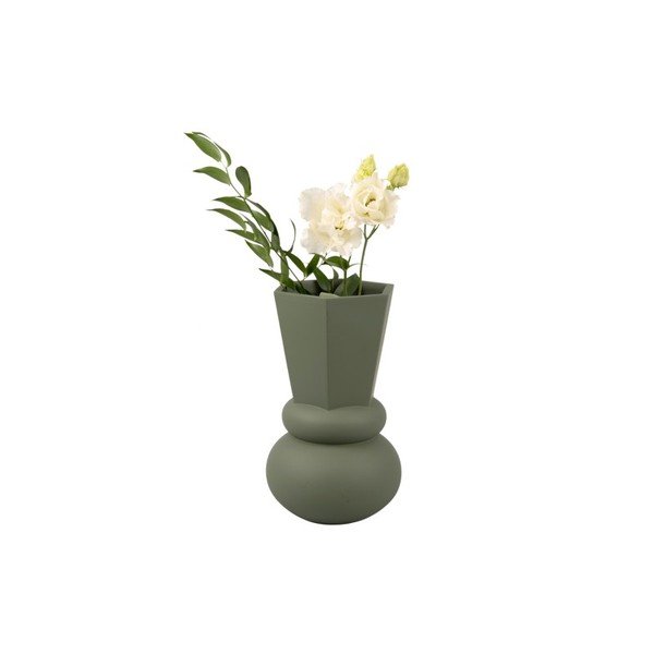 Zöld váza Crown - PT LIVING-image-2