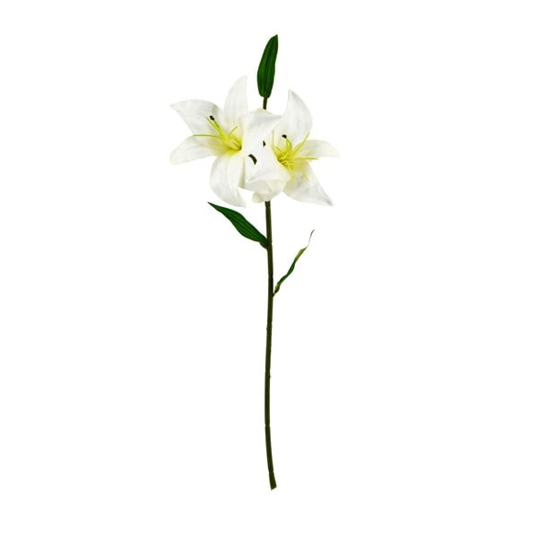 Lily fehér művirág, hossza 50 cm - Moycor
